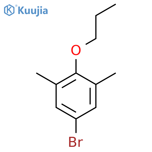 5-Bromo-1,3-dimethyl-2-propoxybenzene structure