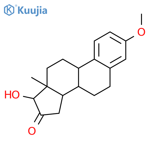 Estra-1,3,5(10)-trien-16-one,17-hydroxy-3-methoxy-, (17b)- structure