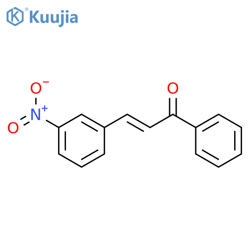 2-Propen-1-one,3-(3-nitrophenyl)-1-phenyl-, (2E)- structure