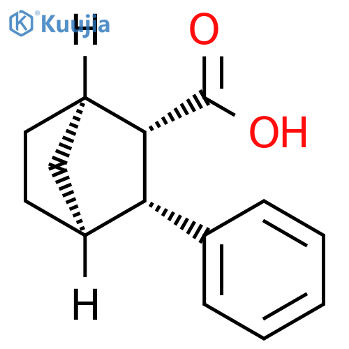 rac-(1R,2S,3R,4S)-3-phenylbicyclo2.2.1heptane-2-carboxylic acid structure
