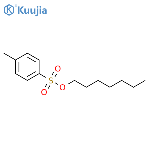 Heptyl p-toluenesulfonate structure