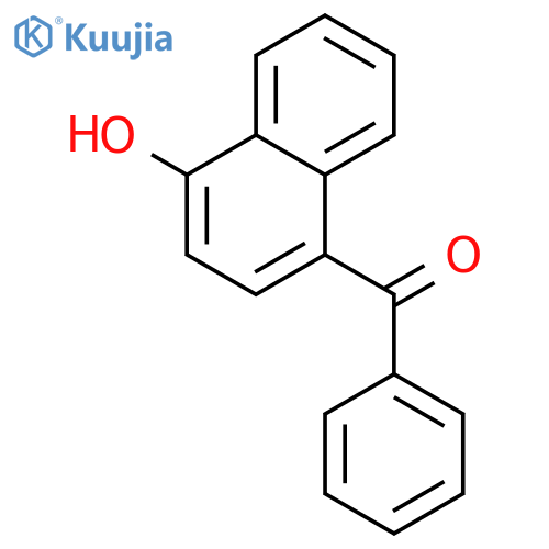 4-benzoylnaphthalen-1-ol structure