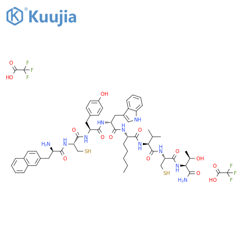 Angiopeptin TFA structure