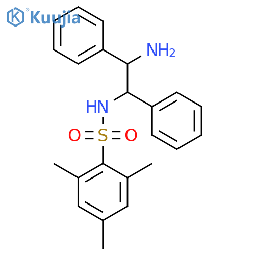 (1S,2S)-(-)-N-(2,4,6-TRIMETHYLPHENYLSULFONYL)-1,2-DIPHENYLETHANE-1,2-DIAMINE structure