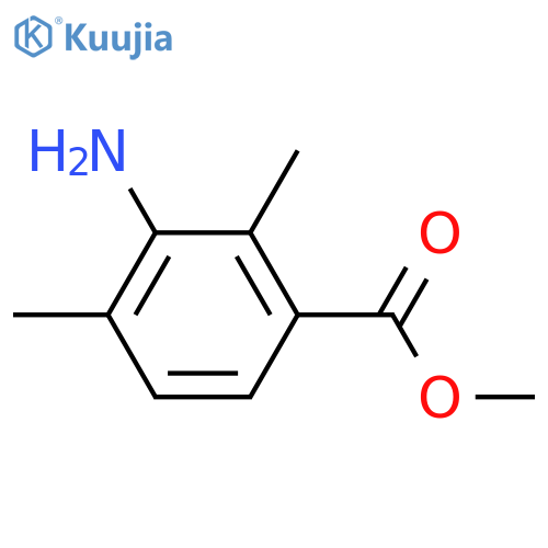 Methyl 3-amino-2,4-dimethylbenzoate structure