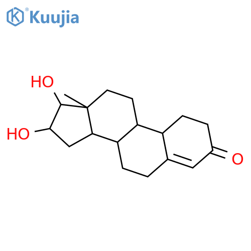 (16β,17β)-16,17-Dihydroxyestr-4-en-3-one structure