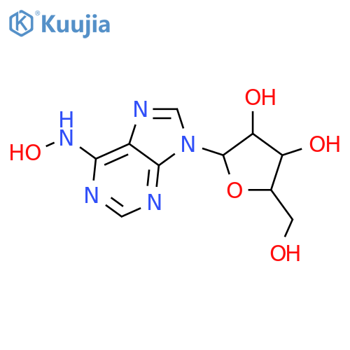 6H-Purin-6-one, 9-b-D-arabinofuranosyl-1,9-dihydro-,oxime (9CI) structure
