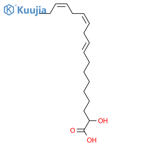 9,12,15-Octadecatrienoic acid, 2-hydroxy-, (2R,9Z,12Z,15Z)- structure