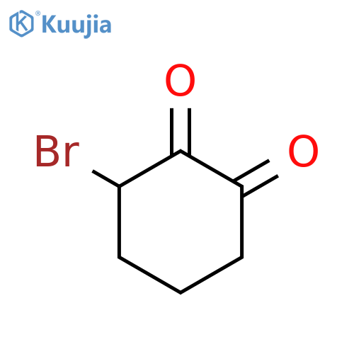 3-Bromocyclohexane-1,2-dione structure