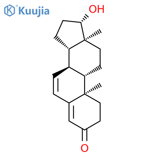 Androsta-4,6-dien-3-one,17-hydroxy-, (17b)- structure