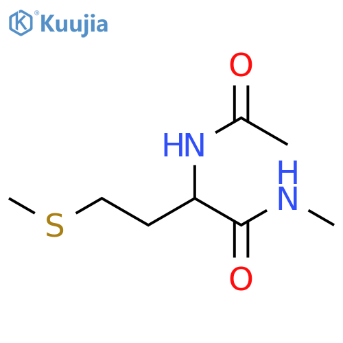 Butanamide, 2-(acetylamino)-N-methyl-4-(methylthio)- structure