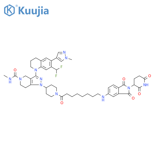 Thalidomide-NH-CBP/p300 ligand 2 structure