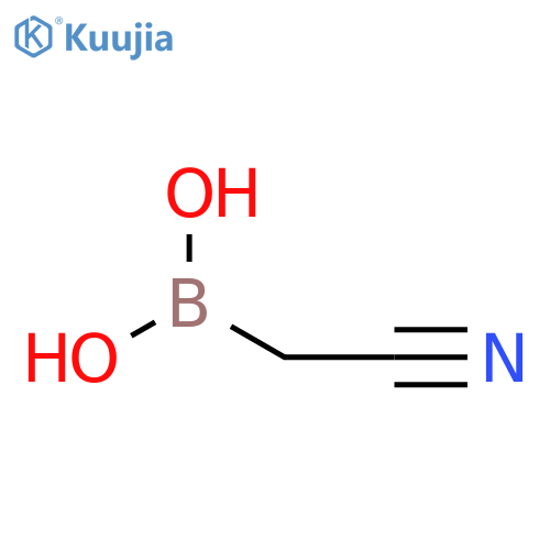 (cyanomethyl)boronic acid structure