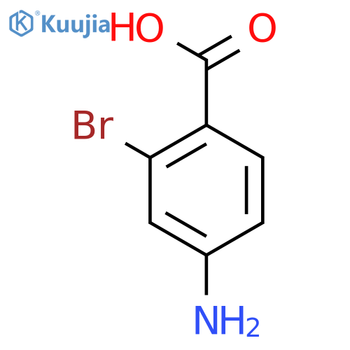 2-Bromo-4-aminobenzoic Acid structure