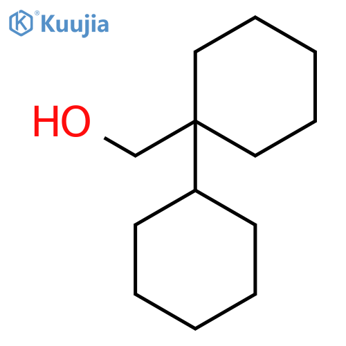 [1,1'-Bicyclohexyl]-1-methanol structure
