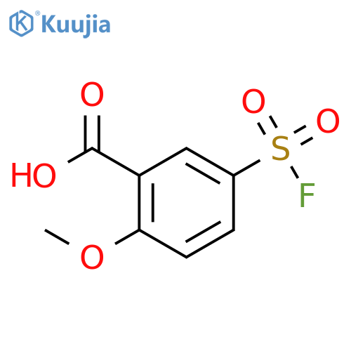 5-Fluorosulfonyl-O-anisic Acid structure