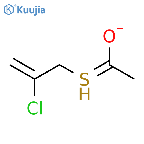 S-(2-Chloroally)thioacetate structure