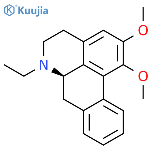 4H-Dibenzo[de,g]quinoline,6-ethyl-5,6,6a,7-tetrahydro-1,2-dimethoxy-, (R)- (9CI) structure