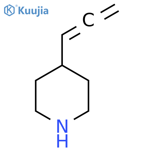 4-(propa-1,2-dien-1-yl)piperidine structure