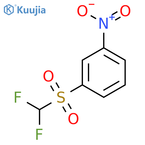 1-Difluoromethanesulfonyl-3-nitrobenzene structure