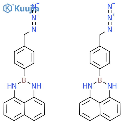 2-[4-(Azidomethyl)phenyl]-2,3-dihydro-1H-naphtho[1,8-de]-1,3,2-diazaborine structure
