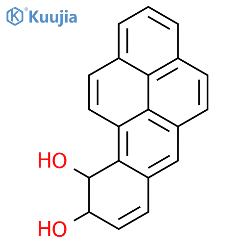 Benzo[a]pyrene-9,10-diol,9,10-dihydro- structure