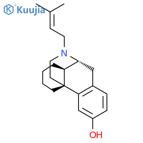 Morphinan-3-ol,17-(3-methyl-2-butenyl)- (8CI,9CI) structure