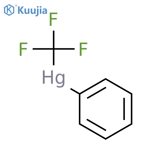 Mercury,phenyl(trifluoromethyl)- structure