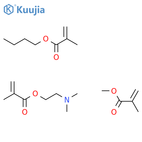 2-Methyl-2-propenoic Acid Butyl Ester Polymer 2-(Dimethylamino)ethyl 2-Methyl-2-propenoate Methyl 2-Methyl-2-propenoate structure