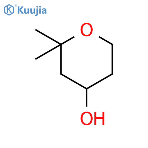 2,2-Dimethyloxan-4-ol structure