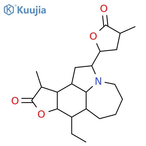 Furo[2,3-h]pyrrolo[3,2,1-jk][1]benzazepin-10(2H)-one, 8-ethyldodecahydro-11-methyl-2-(tetrahydro-4-methyl-5-oxo-2-furanyl)- (9CI) structure