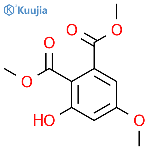 Dimethyl 3-hydroxy-5-methoxyphthalate structure