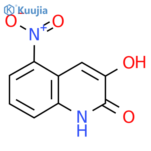 3-Hydroxy-5-nitroquinolin-2(1H)-one structure