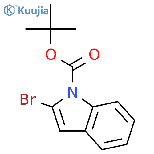 tert-Butyl 2-Bromo-1H-indole-1-carboxylate structure