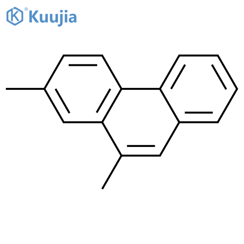 Phenanthrene,2,10-dimethyl- structure