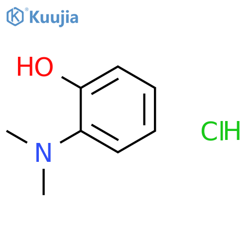 2-(dimethylamino)phenol hydrochloride structure