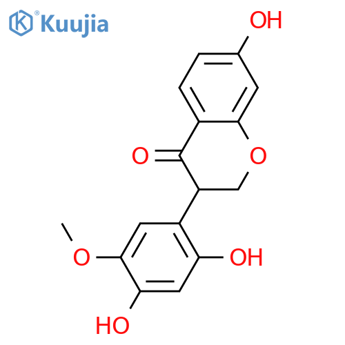 2',4',5',7-Tetrahydroxyisoflavanone; (±)-form, 5'-Me ether structure