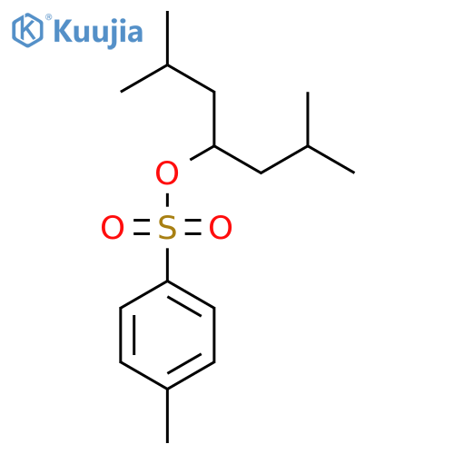 2,6-Dimethylheptan-4-yl 4-methylbenzene-1-sulfonate structure