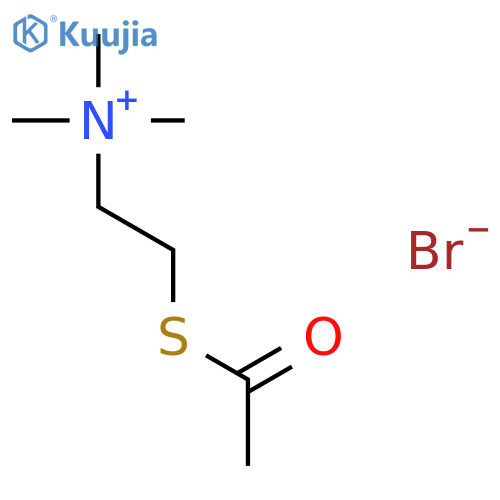 Acetylthiocholine bromide structure