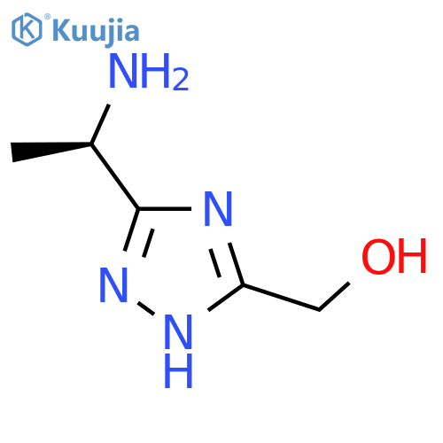 {5-[(1R)-1-aminoethyl]-4H-1,2,4-triazol-3-yl}methanol structure