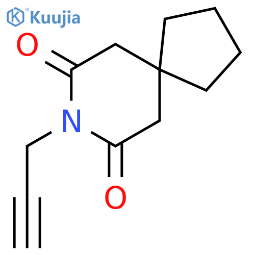 8-(prop-2-ynyl)-8-azaspiro4.5decane-7,9-dione structure