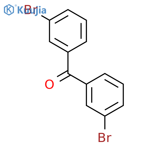 Bis(3-bromophenyl)methanone structure