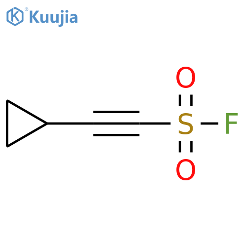 cyclopropylethynesulfonyl fluoride structure