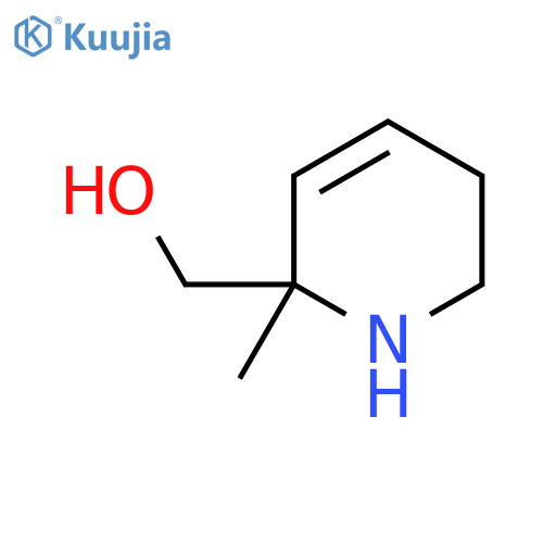 (2-Methyl-1,2,5,6-tetrahydropyridin-2-yl)methanol structure