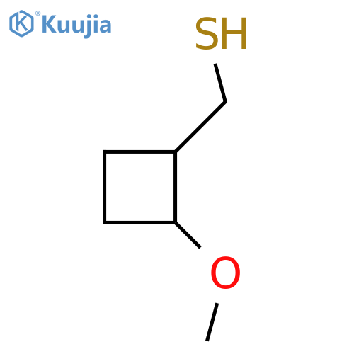 (2-Methoxycyclobutyl)methanethiol structure