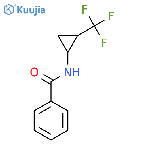 N-2-(trifluoromethyl)cyclopropylbenzamide structure