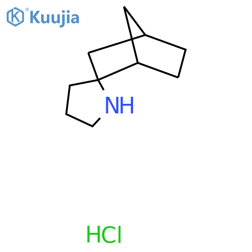 spirobicyclo2.2.1heptane-2,2'-pyrrolidine hydrochloride structure