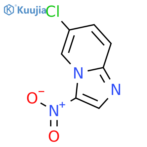 6-Chloro-3-nitro-imidazo1,2-apyridine structure