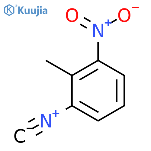 1-Isocyano-2-methyl-3-nitrobenzene structure