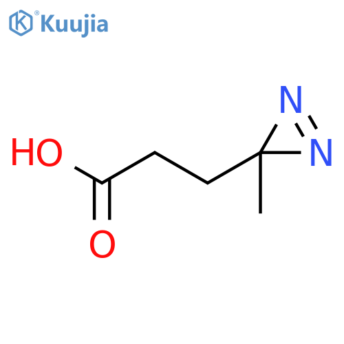 3-Methyl-diazirine-3-propanoic Acid structure